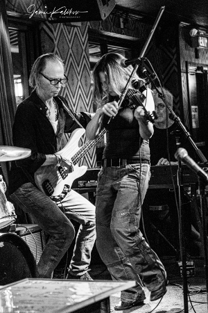 Mike Muller and Heather Hardy at the Red Lion