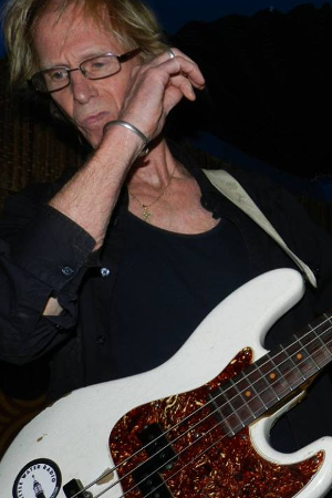 Mike Muller on bass