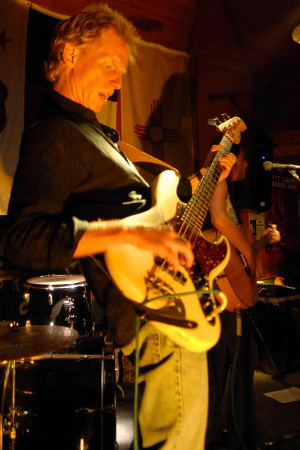 Mike Muller on bass