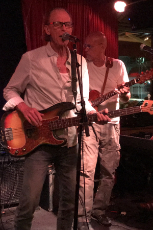 Mike Muller on bass at Red Lion with Mike Torres and David Bennett Cohen