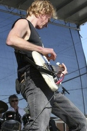 Mike Muller on bass